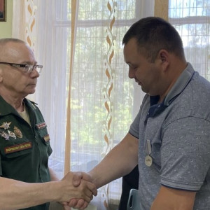 Бойца СВО из Гусь-Хрустального наградили «За Отвагу»