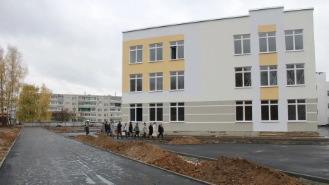 В Коврове готовность школы на 1100 мест оценили на 70%