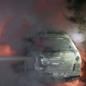 В Киржачском районе 33-летняя женщина пострадала в загоревшейся машине