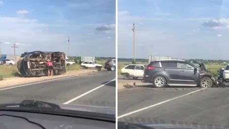 Двое детей пострадали в массовом ДТП во Владимирской области