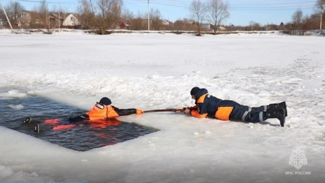 После смертей на водоемах владимирские спасатели предостерегли детей от выхода на лед