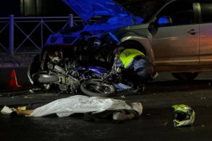 Во Владимире на Погодина сбили 19-летнего мотоциклиста