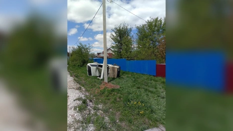 Под Владимиром легковушку при ДТП «намотало» на столб: появилось фото