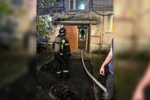 Во Владимире на Добросельской на пожаре пострадал 9-летний мальчик