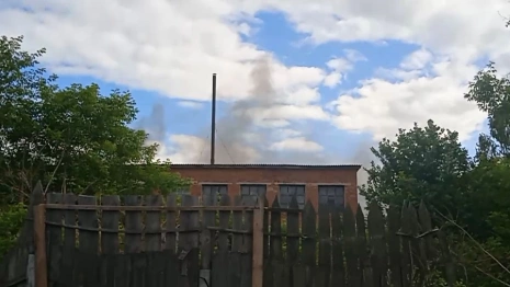 Очевидцы сообщили о крупном пожаре на пилораме во Владимирской области