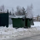 Во Владимире из-за снегопадов случился мусорный коллапс