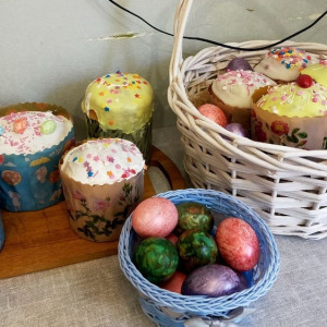 Владимирцы поделились фотографиями пасхальных яиц и куличей