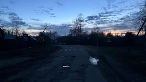 В деревне под Собинкой две дороги утонули в темноте