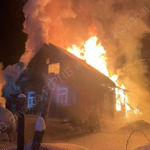 В Струнино пожар унес жизнь хозяина частного дома