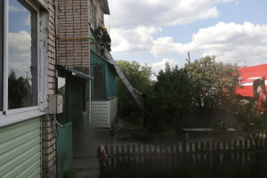 Во Владимирской области гостивший у отца пожарный спас 75-летнюю бабушку