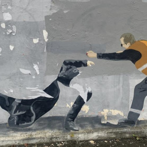 Владимирский художник «воскресил» уничтоженное вандалами граффити