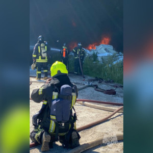 Последствия пожара на заводе под Ковровом ликвидировали почти сутки