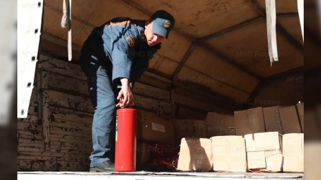 Владимирские спасатели отправили 325 огнетушителей в Курскую область