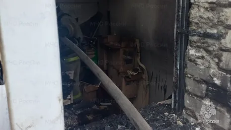 В Муроме на пожаре в магазине эвакуировали 10 человек
