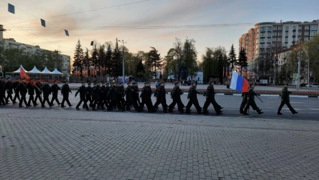 Во Владимире прошла генеральная репетиция парада на День Победы