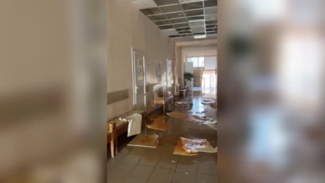 В Кольчугино в поликлинике с потолка хлынул кипяток