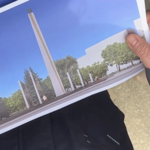 Во Владимире показали проект стелы «Трудовой доблести» на Мира