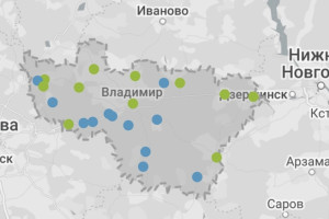 Во Владимирской области назвали город с самой комфортной средой