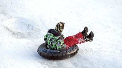 Владимирцам напомнили о правиле десяти «не» при катании на тюбинге