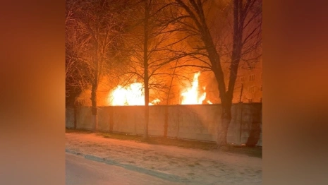 В Муроме очевидцы рассказали о пожаре в воинской части