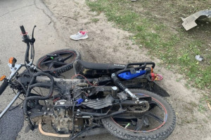 В Судогодском районе 15-летний мальчик на мопеде влетел в иномарку