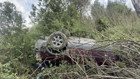 В Александровском районе 52-летний водитель погиб в ДТП с машиной-перевертышем