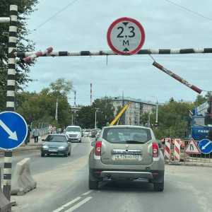 В Коврове вновь перекрыли Павловский мост