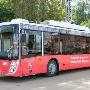 Во Владимире на маршруты вышли 4 белорусских троллейбуса