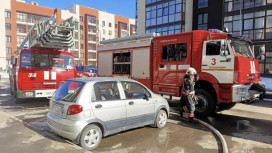 Во владимирском микрорайоне Заклязьменский загорелись несколько квартир