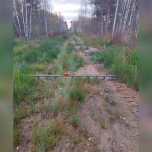 В Собинке дорога на одной из улиц превратилась в грязевое месиво