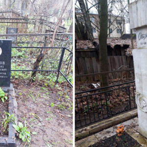 На Князь-Владимирском кладбище навели порядок