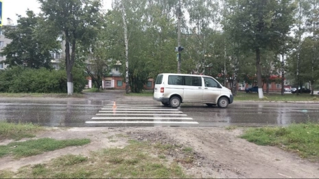 В Гусь-Хрустальном микроавтобус сбил 71-летнюю женщину