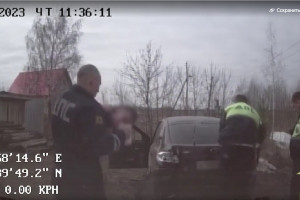 Появилось видео погони за подозреваемым в убийстве таксиста в Муроме