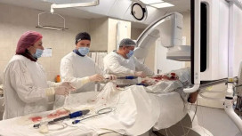 Во Владимирской области врачи впервые установили протез в брюшную часть аорты