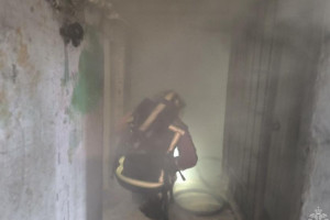 При пожаре во Владимире эвакуировали 5 взрослых и 2 детей