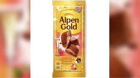 Владимирский Alpen Gold выпустил шоколад со вкусом игристого вина