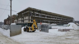 Строительство школы на 1100 мест в Александрове отстало от графика