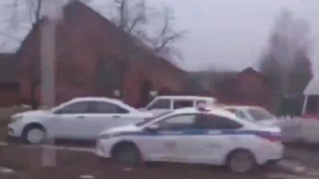 Появилось видео с места падения БПЛА в Судогодском районе