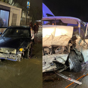 Во Владимире 21-летний парень пострадал в массовом ДТП с автобусом