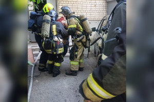 В Коврове на пожаре в многоэтажке пострадал мужчина