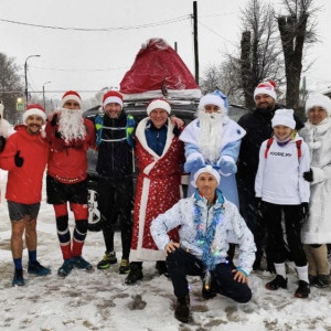 Во Владимире из-за непогоды отменили забег Дедов Морозов и Снегурочек