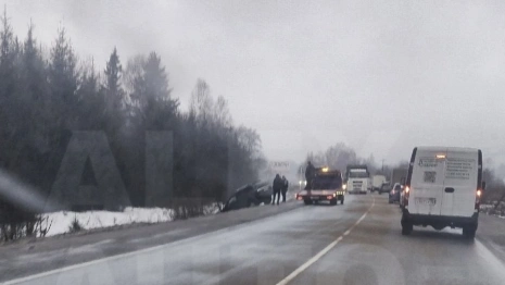 В Александровском районе несколько машин улетели в кювет за утро