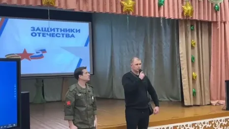 Во Владимире перед школьниками выступили вернувшиеся из зоны СВО бойцы