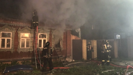 Во Владимирской области пенсионер отравился угарным газом на пожаре