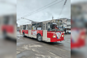 По Владимиру будет ездить бесплатный ретротроллейбус
