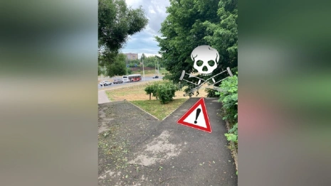 Жители Владимира пожаловались на дорогу-ловушку для велосипедистов