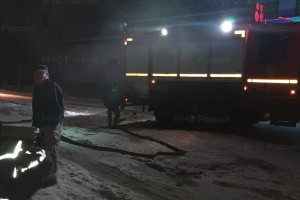 Во Владимирской области на пожаре пострадал 1 человек 