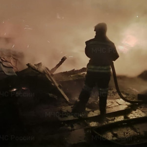 При пожаре из-за перекала печи в Александровском районе погиб человек