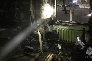 На пожаре во владимирском микрорайоне Энергетик пострадал 1 человек