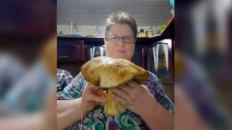 Во Владимирской области нашли огромный гриб весом почти 800 граммов